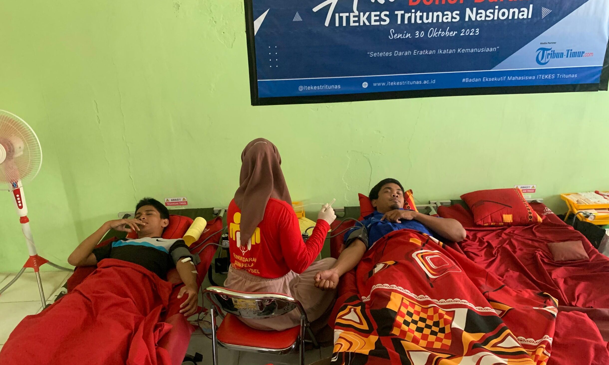 Aksi Donor Darah Dilaksanakan di ITEKES