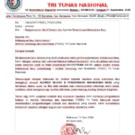 Pengumuman Hasil Tes Penerimaan Mahasiswa Baru Jalur Reguler Tahun Akademik 2024/2025 Gelombang I